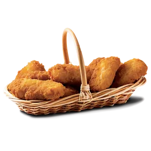 Chicken Nugget Basket PNG Thg84