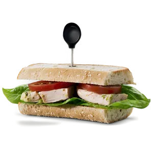 Chicken Pesto Sandwich PNG 59