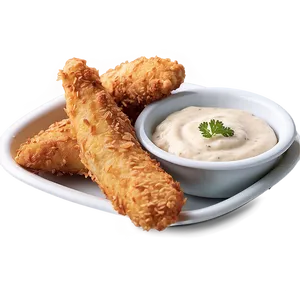 Chicken Tenders With Dip PNG Hvh