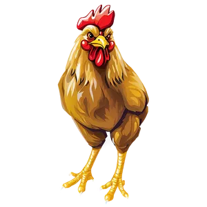Chicken Vector PNG Uhn