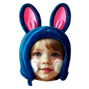 Child Bunny Hat Art Png 84 PNG image