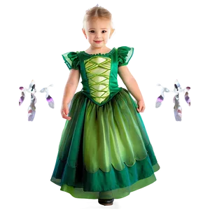 Child In Fairy Tale Dress PNG 05242024