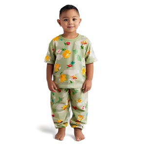 Child In Pajamas PNG Jcp