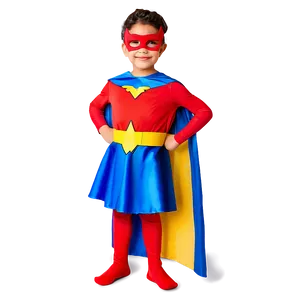 Child In Superhero Costume Png Hqr18 PNG image