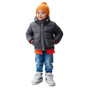 Child In Winter Clothes PNG Kut26 PNG