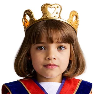Child Wearing Crown PNG Snk7 PNG