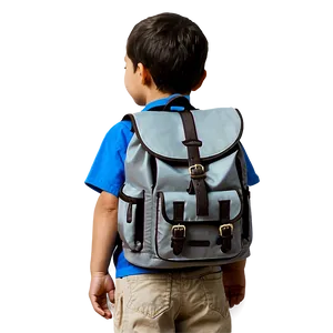 Child With Backpack Png Vvs95 PNG image