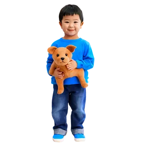Child With Pets PNG 89 PNG