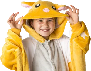 Childin Pikachu Costume Hat PNG image