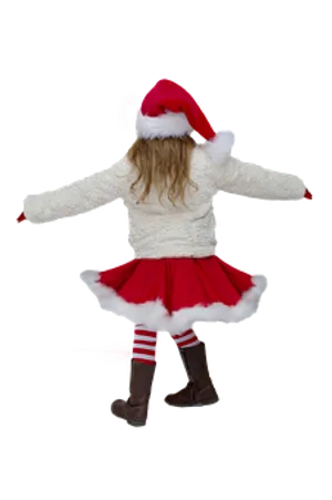 Childin Santa Outfit PNG image