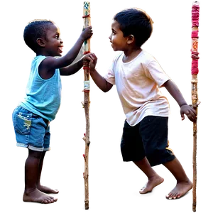Children Playing PNG Guh