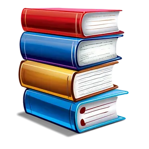 Children's Books Stack Png Sgh PNG image