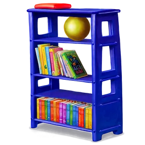 Children's Bookshelf Theme PNG Xvx95
