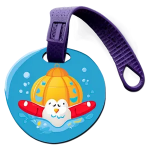 Children's Luggage Tag PNG Vkv42