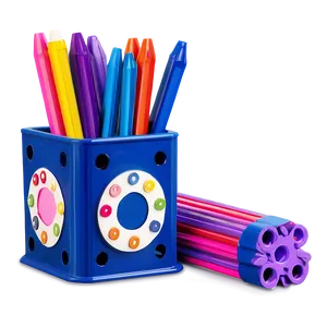 Children's Pencil Holder PNG Ohw65 PNG