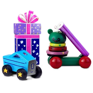 Children's Toys As Presents PNG 05242024