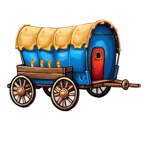 Children’s Book Covered Wagon PNG Wea PNG