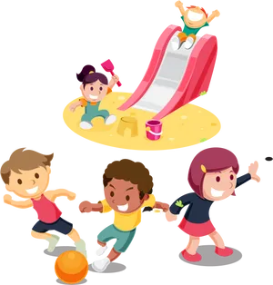 Childrens_ Playground_ Activities PNG image