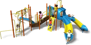 Childrens Playground Activity PNG image