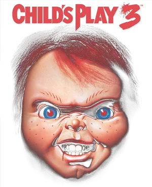 Childs Play3 Movie Poster Chucky PNG image