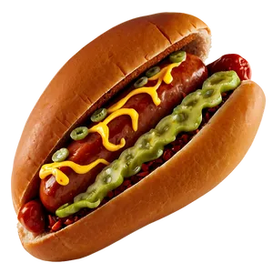 Chili Dog Flavor Burst PNG Ckr