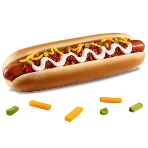 Chili Dog Supreme Png 06132024 PNG image