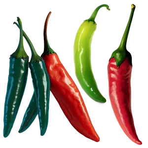 Chili Pepper Bunch PNG Dgw93 PNG