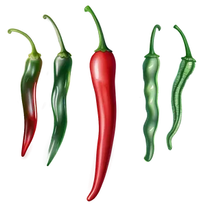 Chili Pepper Drawing Png 06122024 PNG image