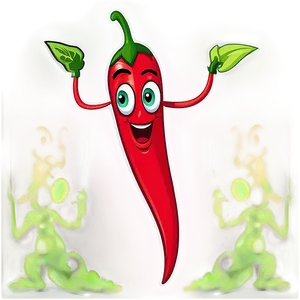 Chili Pepper Mascot PNG Kgk83 PNG