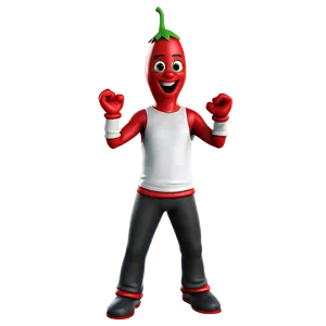 Chili Pepper Mascot PNG Xfx76 PNG