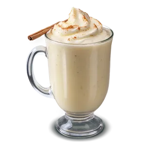 Chilled Holiday Eggnog Png 06132024 PNG image