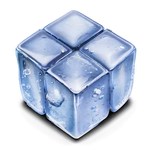 Chilled Ice Cube Png 06132024 PNG image