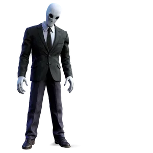 Chilling Slender Man PNG 05252024
