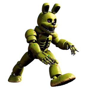 Chilling Springtrap Stance PNG Oyv13 PNG
