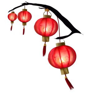 Chinese Lantern Art PNG Evy9 PNG