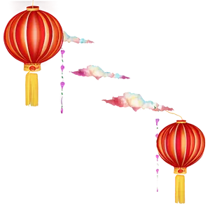 Chinese Lantern In Sky Png 06262024 PNG image