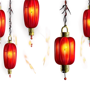 Chinese Lantern With Candle PNG 06262024
