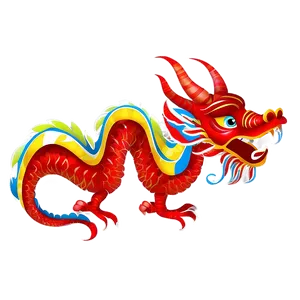 Chinese New Year Dragon PNG 05062024