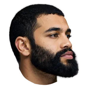 Chinstrap Beard Design Png 05042024 PNG image