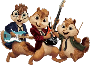 Chipmunk_ Band_ Rockstars.png PNG image