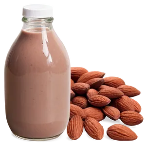 Chocolate Almond Milk PNG Ctn43