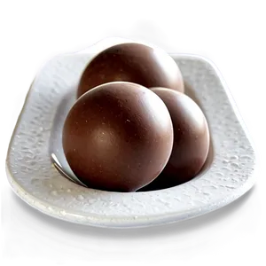 Chocolate Balls PNG Uaj