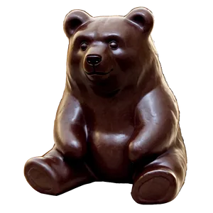 Chocolate Bear PNG Nib PNG