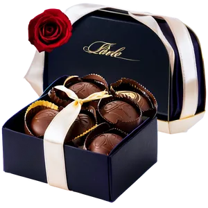 Chocolate Box For Wedding Favor PNG 06212024 PNG