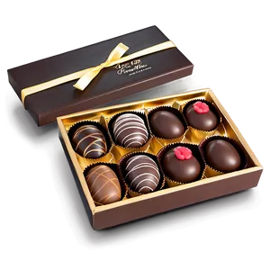 Chocolate Box With Personal Message PNG Grr84 PNG