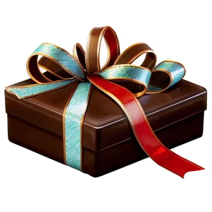 Chocolate Box With Ribbon PNG Vif55 PNG