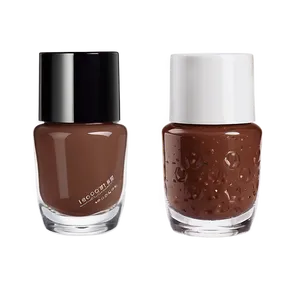Chocolate Brown Nail Polish Bottle PNG Qcl20 PNG