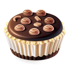 Chocolate Cake Emoji Png 06262024 PNG image