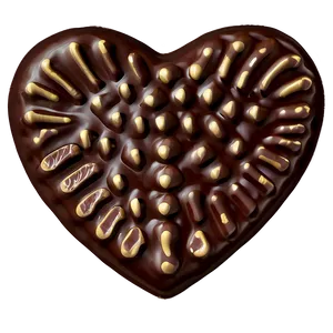 Chocolate Candy Hearts PNG 06212024