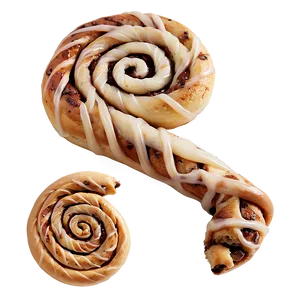 Chocolate Chip Cinnamon Roll Twist PNG Ndd PNG